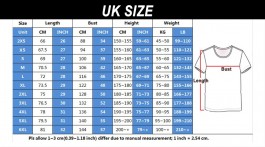 uk size chart